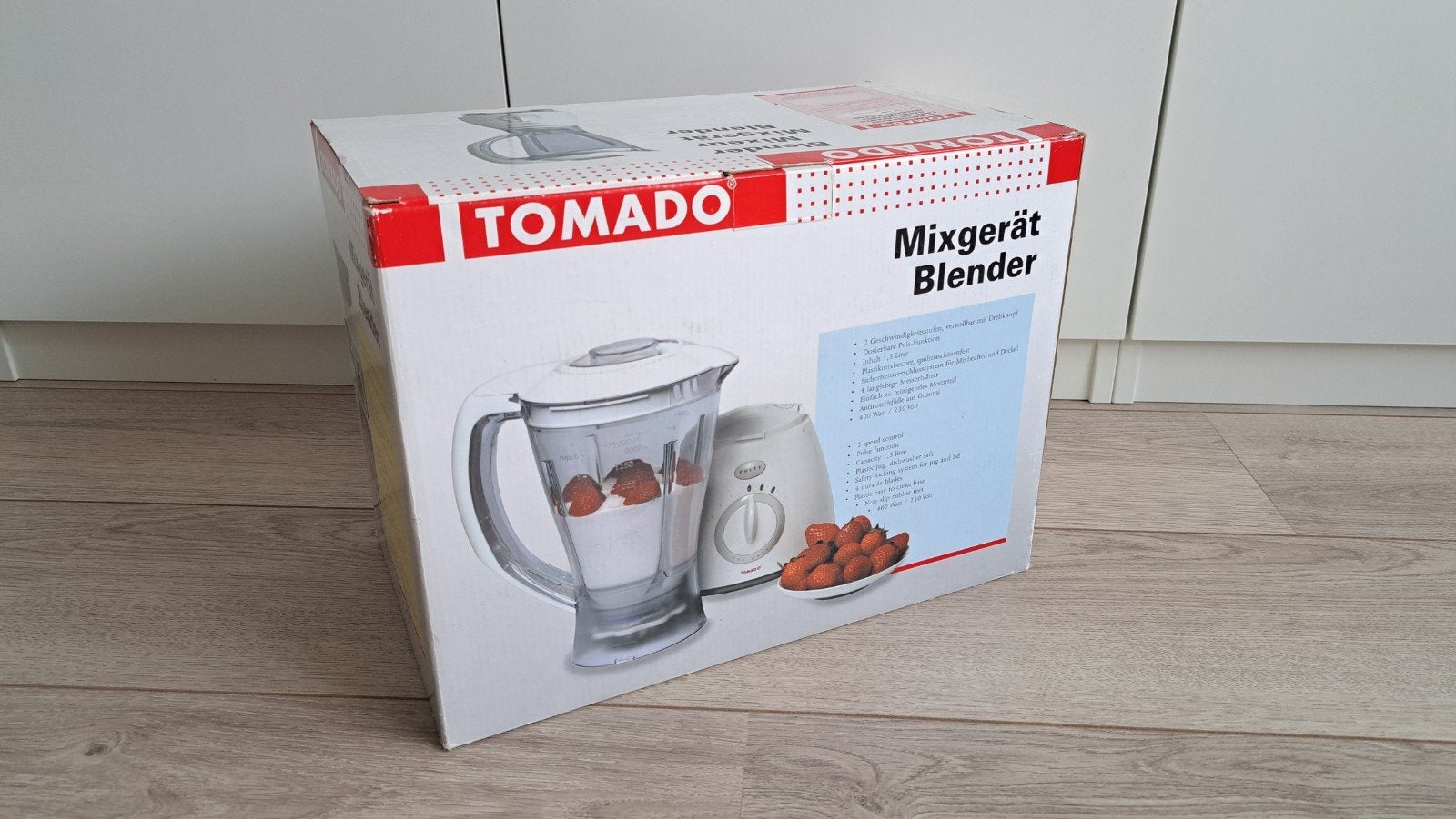 Nieuwe Tomado Blender - Ongebruikt in doos, Ophalen of Verzenden, Nieuw, Blender