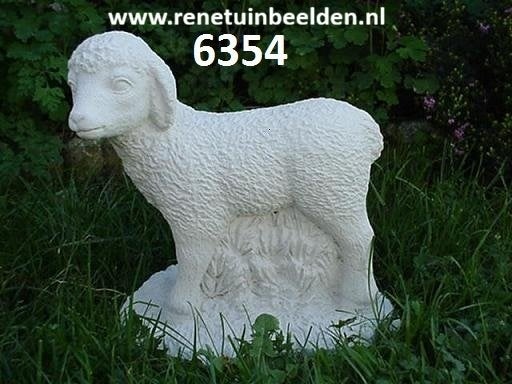 Schaap.  nr 6354., Ophalen, Nieuw, Beton, Dierenbeeld