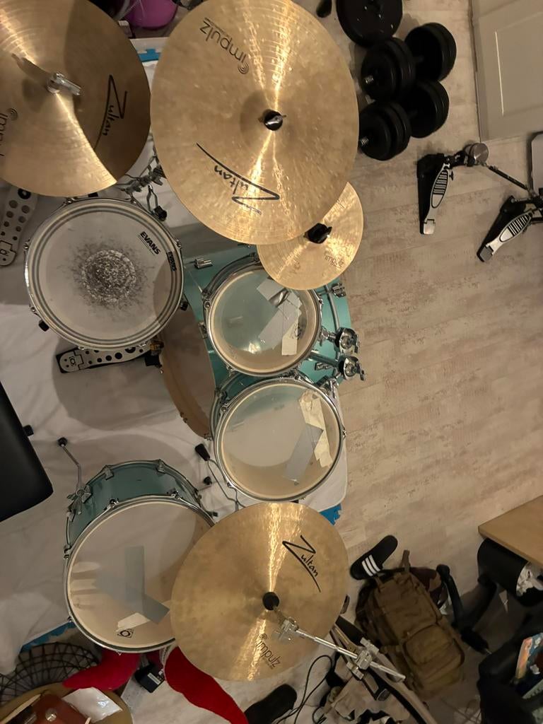 Mooi drumstel - drumcraft, Ophalen of Verzenden, Zo goed als nieuw, Overige merken