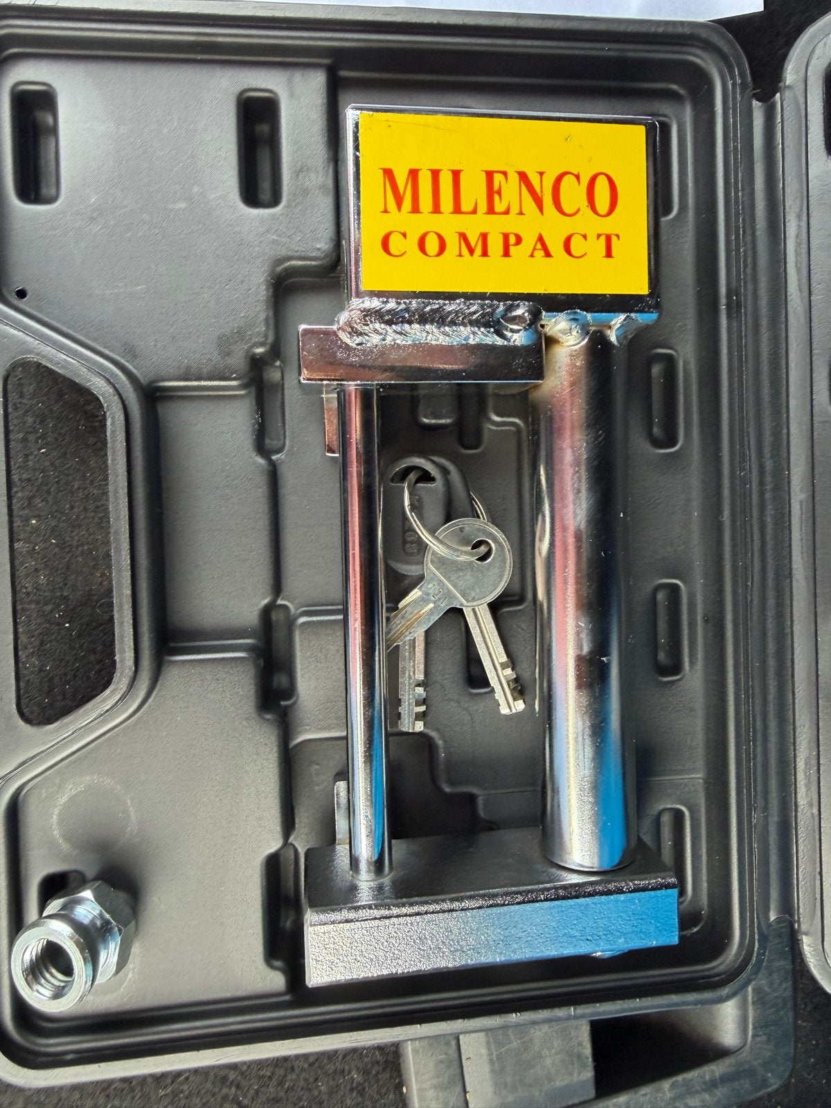 Milenco Compact disselslot - knott Nieuwstaat, Ophalen of Verzenden, Zo goed als nieuw
