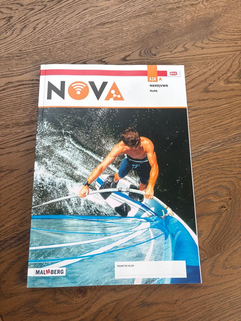 NOVA 1/2 A HAVO/VWO NaSk Malmberg lesboek, Boeken, Ophalen of Verzenden, Gelezen, HAVO, Natuurkunde