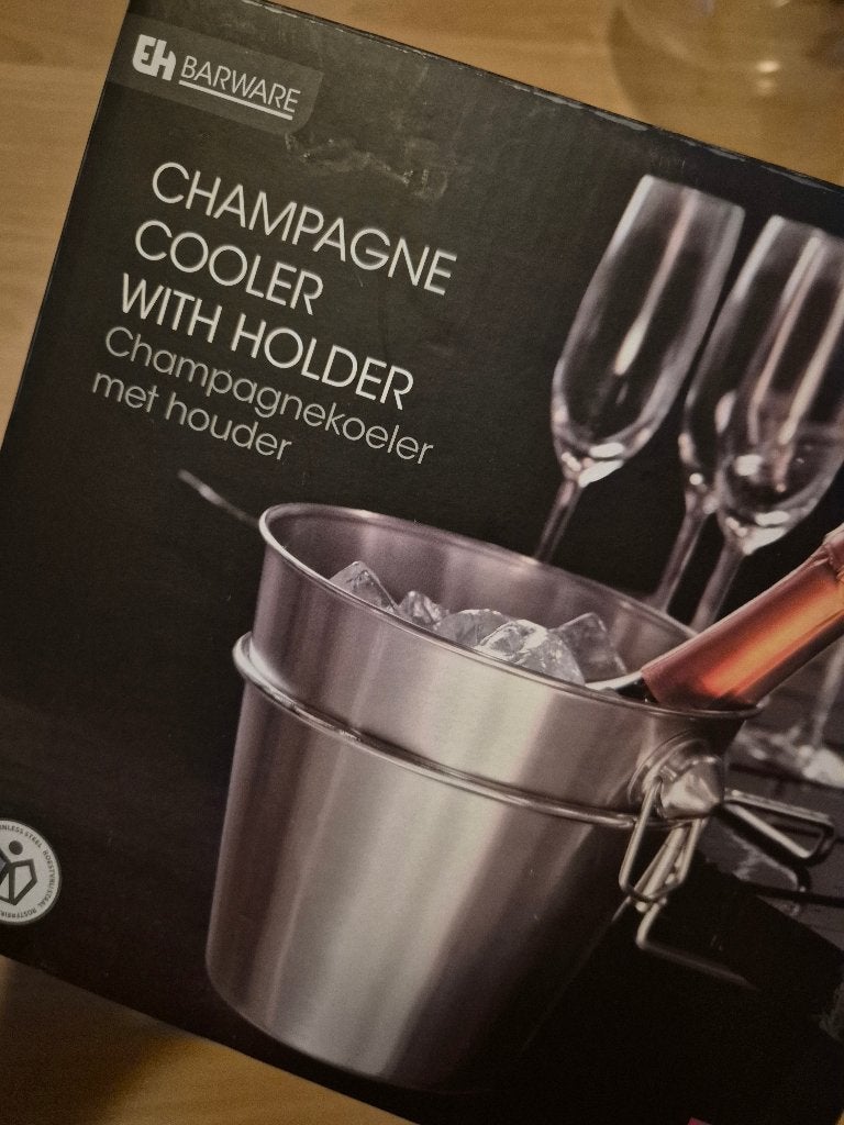 Champagne cooler, Huis en Inrichting, Ophalen, Nieuw, Minder dan 5 flessen