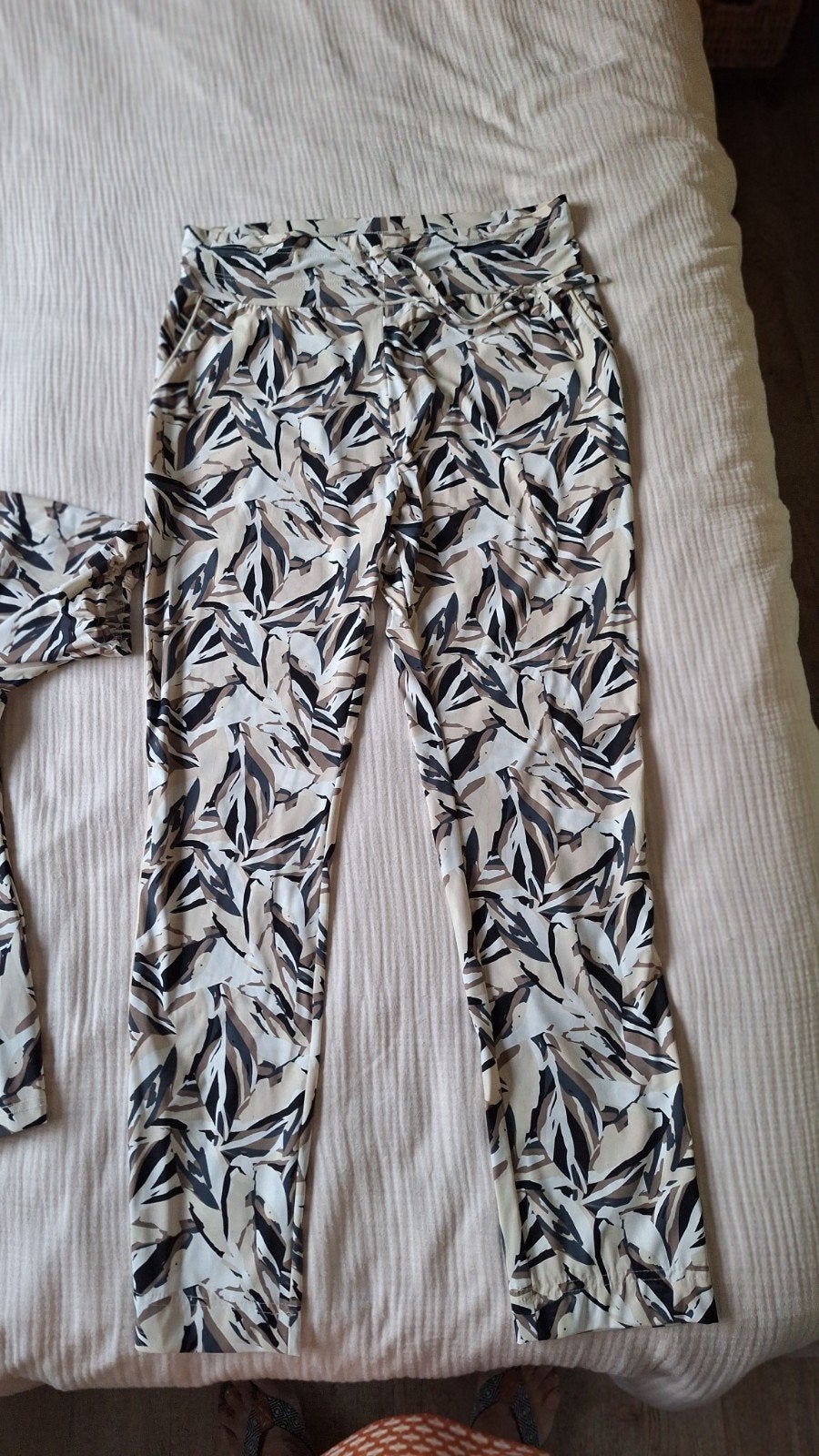 G-maxx Blouse en Broek Set - Maat L, Meerkleurig, Maat 42/44 (L), Ophalen of Verzenden, Zo goed als nieuw