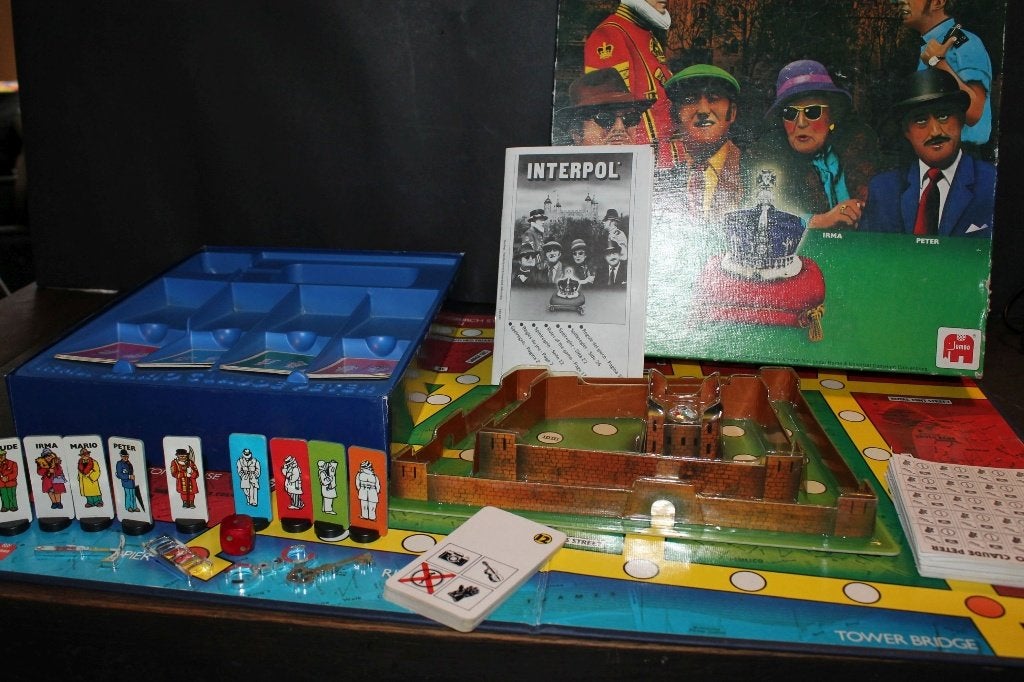 Interpol bordspel, Jumbo 1978, in hele mooie conditie. S0, Hobby en Vrije tijd, Gezelschapsspellen | Bordspellen, Tweedehands verkoop
