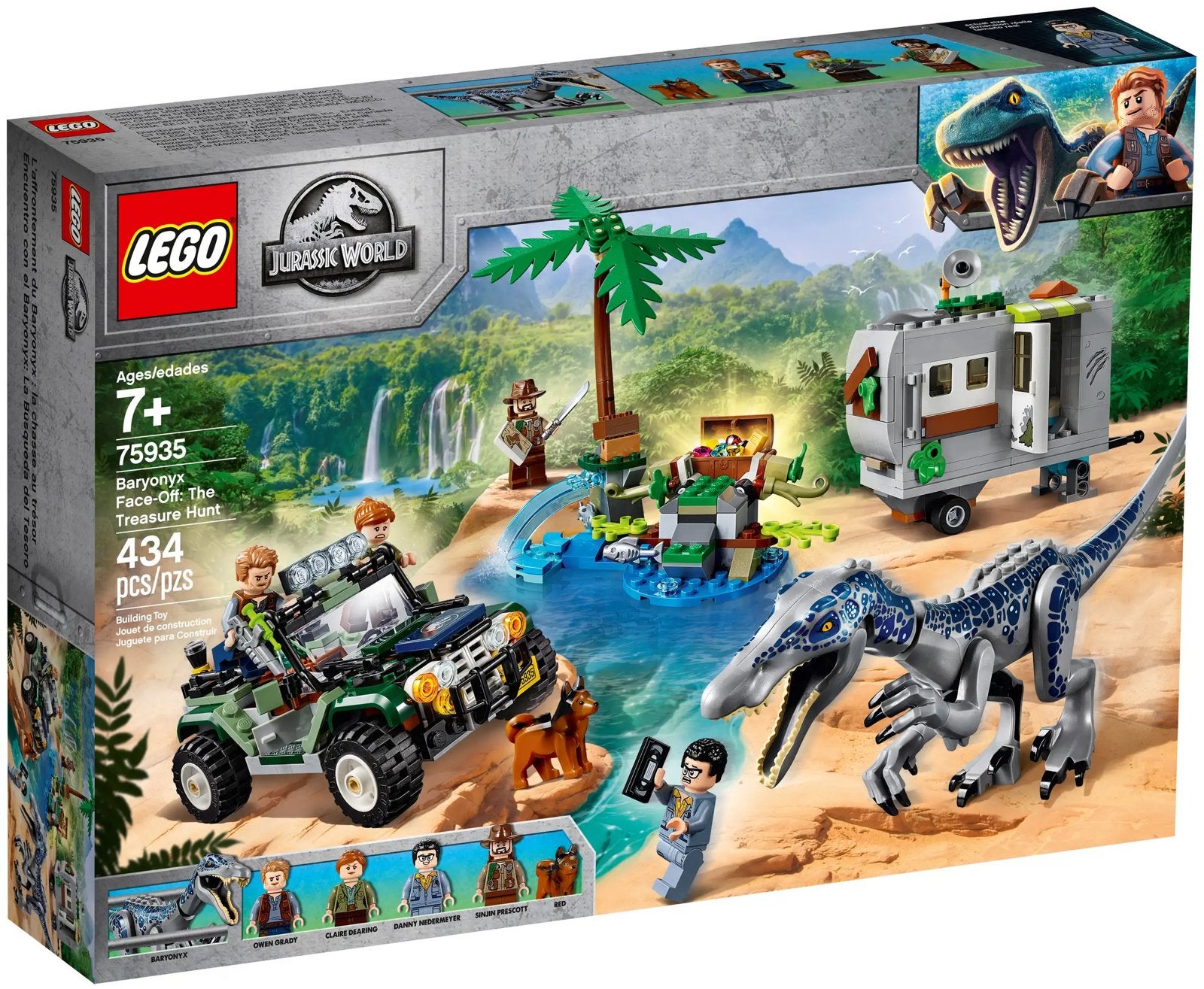 LEGO Jurassic World 🦖 Baryonyx Face-off 75935 - NIEUW!, Jurassic World, Lego, Nieuw, Ophalen of Verzenden