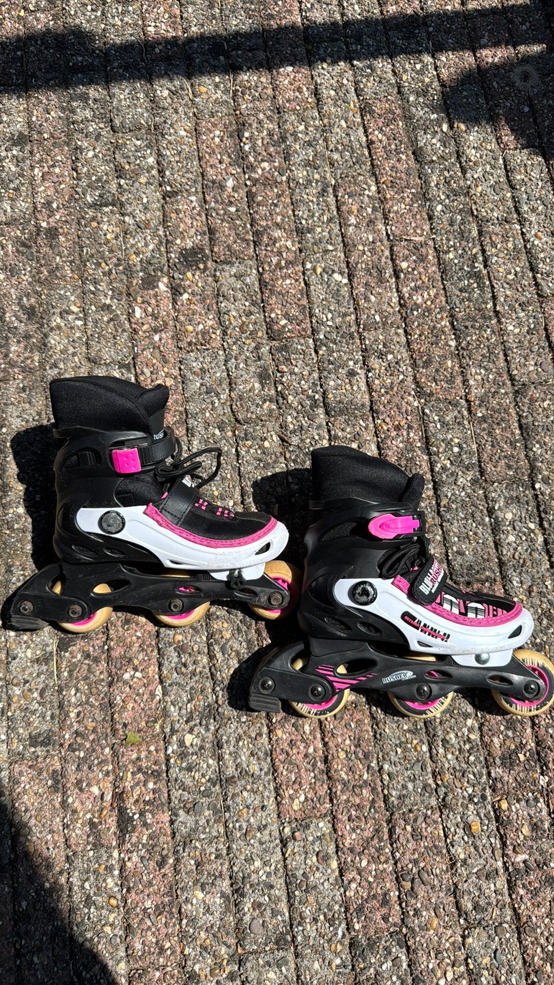 Verstelbare Inline skates - maat 31 tm 34, Kinderen, Overige typen, Ophalen, Overige merken