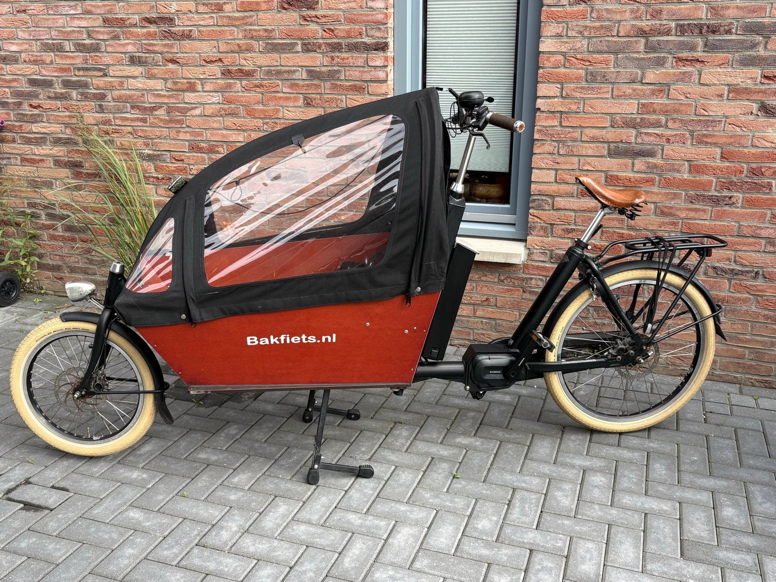 Bakfiets. nl CargoBike Cruiser Long Steps (mei 2021), Fietsen en Brommers, Overige merken, Gebruikt, Elektrisch, Ophalen of Verzenden