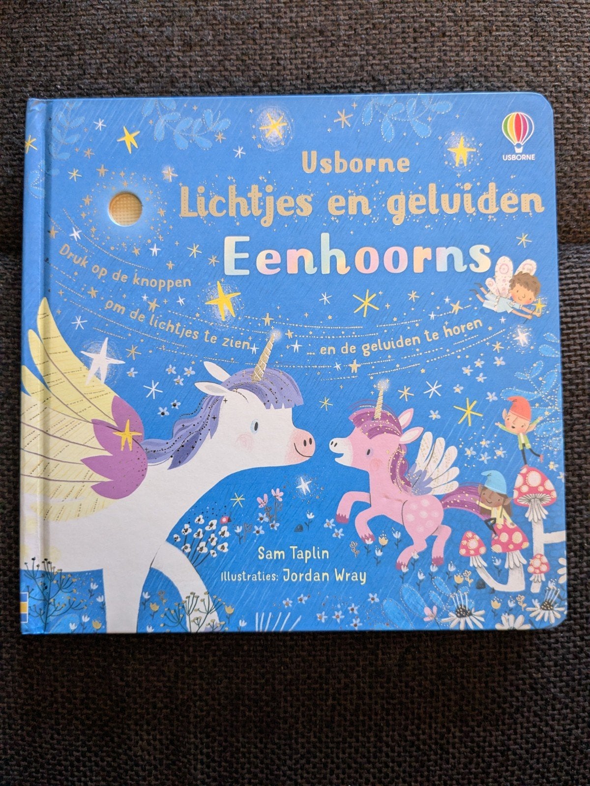 Usborne Eenhoorns Lichtjes en gekuiden, Ophalen of Verzenden, Zo goed als nieuw, Sam Taplin