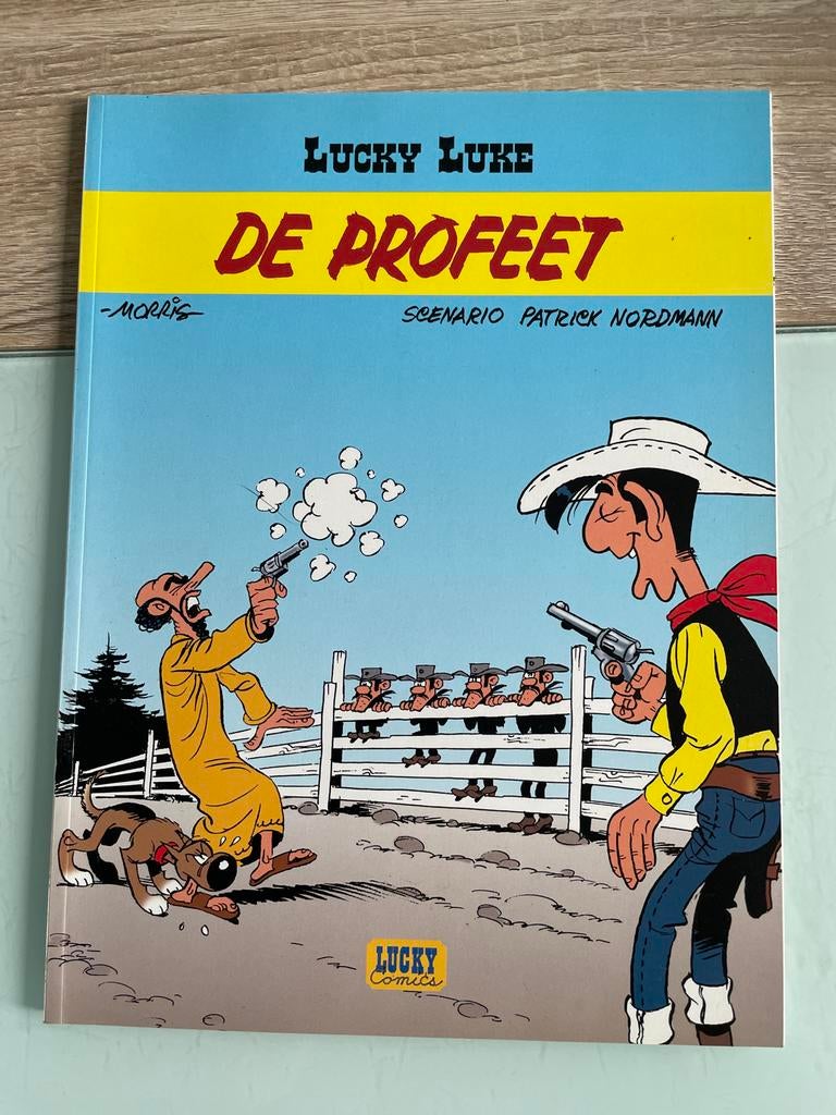 Lucky Luke - De Profeet (Morris, Patrick Nordmann), Eén stripboek, Ophalen, Zo goed als nieuw