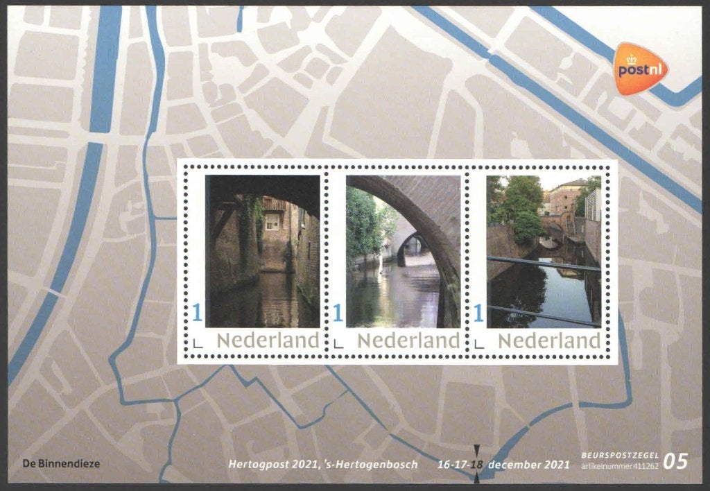 Postzegels Hertogpost 2021 (5), Postzegels en Munten, Ophalen of Verzenden, Na 1940, Postfris