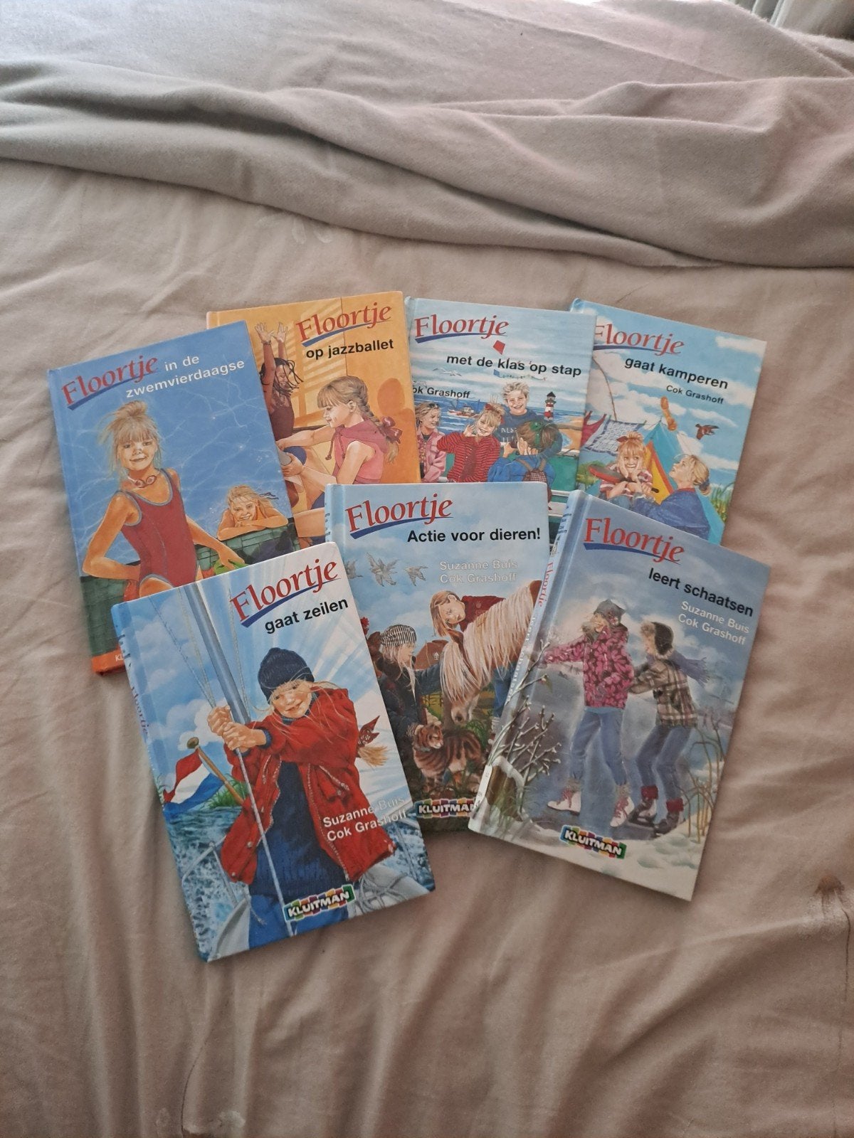 Floortje boeken (7 delen, ook los te koop), Boeken, Suzanne Buis; Cok Grashoff, Fictie algemeen, Ophalen of Verzenden, Zo goed als nieuw
