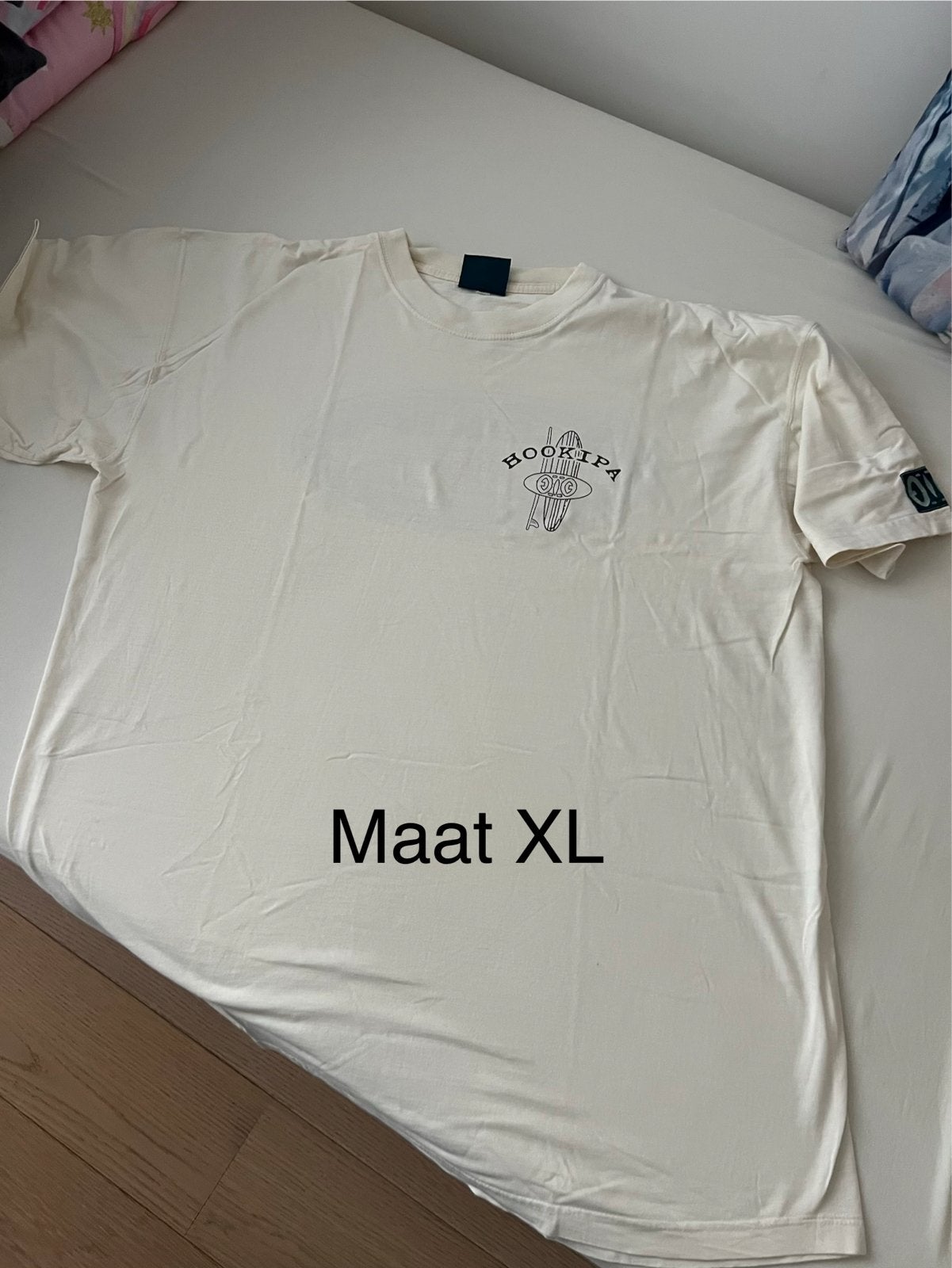 Hookipa T-shirt Maat XL, Ophalen of Verzenden, Gedragen, Maat 56/58 (XL), Wit