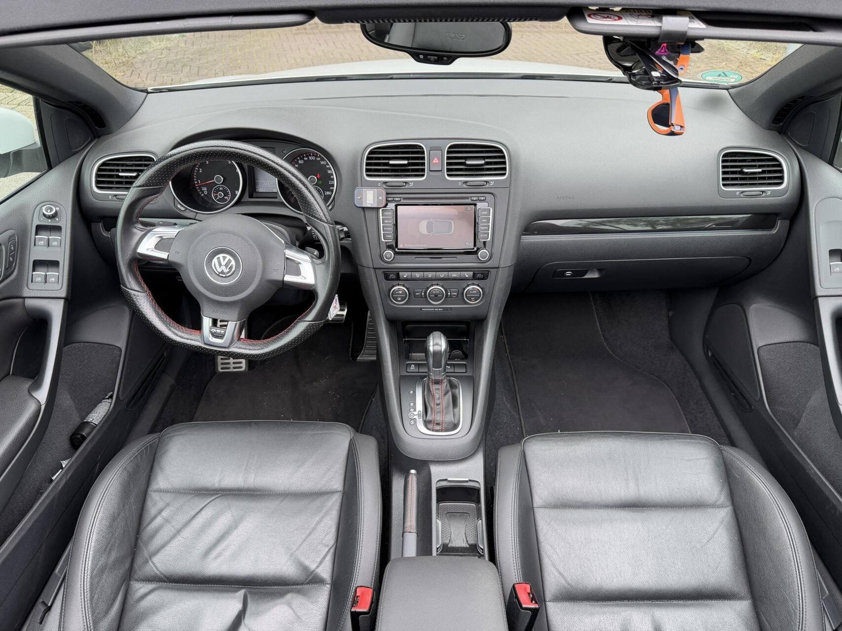Volkswagen Golf Cabrio 2.0 TSI GTI Automaat, 4 cilinders, Wit, Bedrijf, Golf