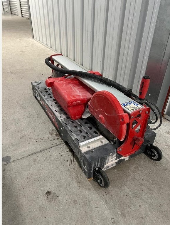 Rubi Tegelzaag - Gebruikt maar in goede staat, Ophalen, Overige typen, 600 tot 1200 watt, Zo goed als nieuw