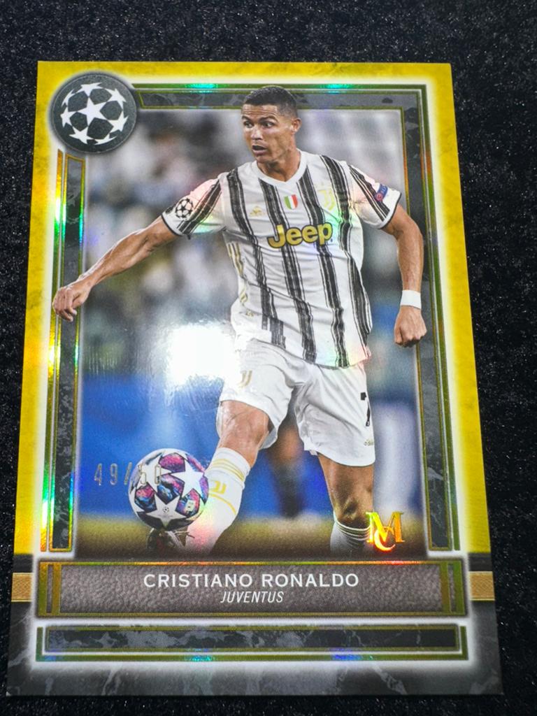 Cristiano Ronaldo Topps Museum Collection /50, Verzamelen, Sportartikelen en Voetbal, Ophalen of Verzenden, Zo goed als nieuw