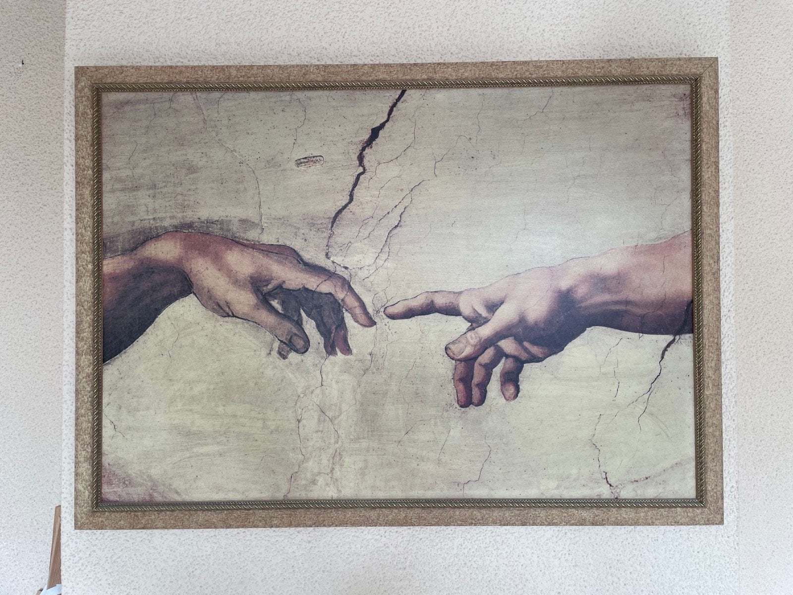 De schepping van Adam, Antiek en Kunst, Kunst | Etsen en Gravures, Ophalen