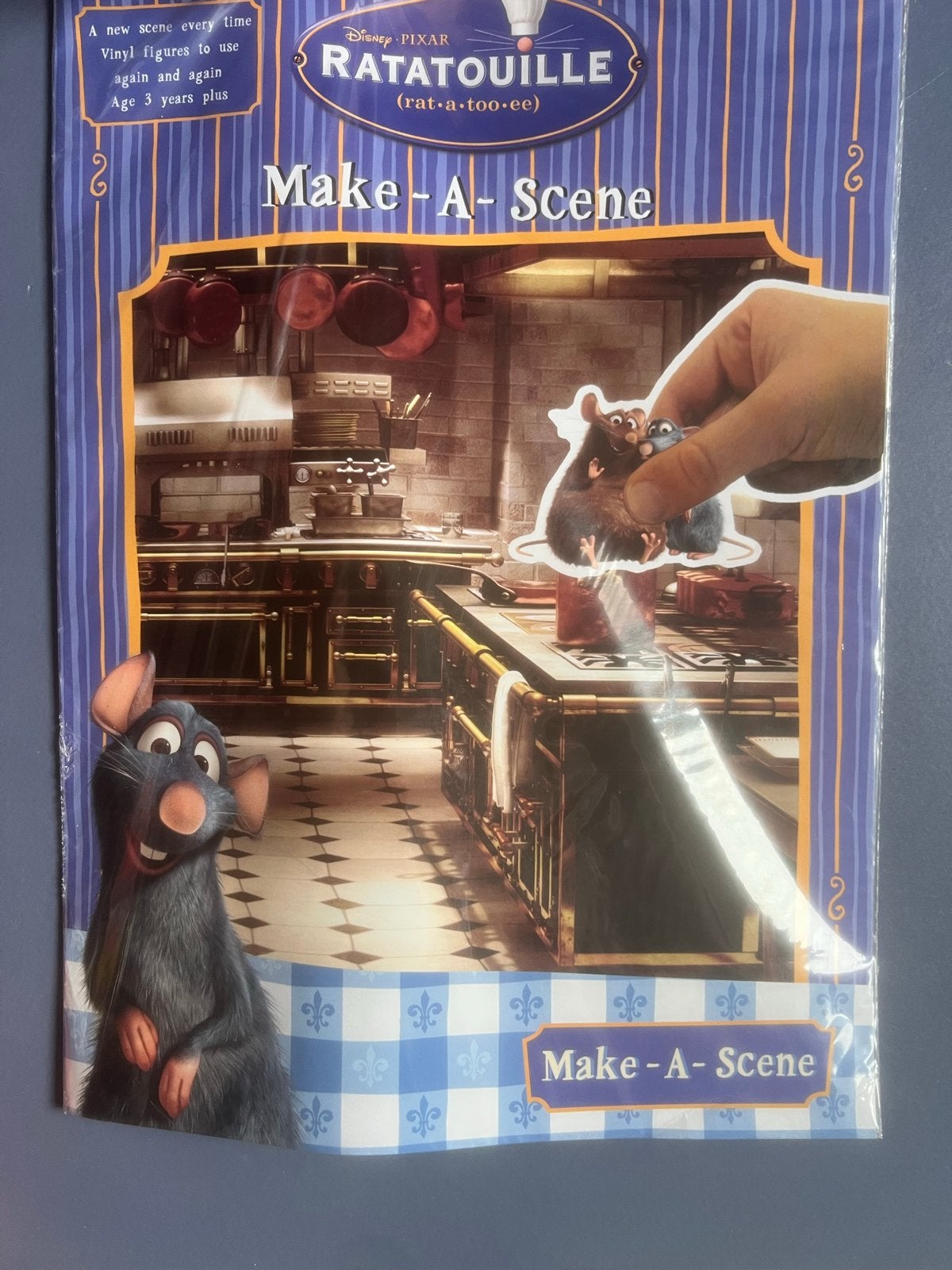 Disney Pixar Ratatouille Make-A-Scene - Nieuw in plastic, Ophalen of Verzenden, Nieuw, Knutselen
