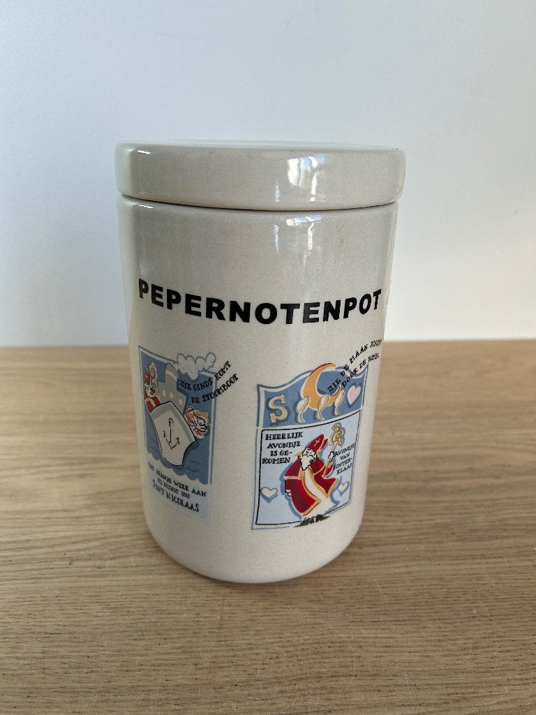 Vintage Sinterklaas Pepernotenpot, Diversen, Ophalen of Verzenden, Zo goed als nieuw