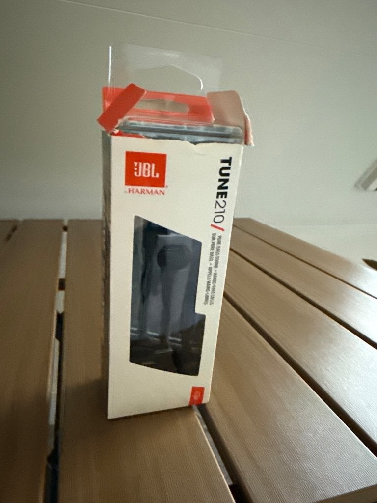 JBL Tune 210 Oortjes, Zwart, In gehoorgang (in-ear), Nieuw, Ophalen of Verzenden