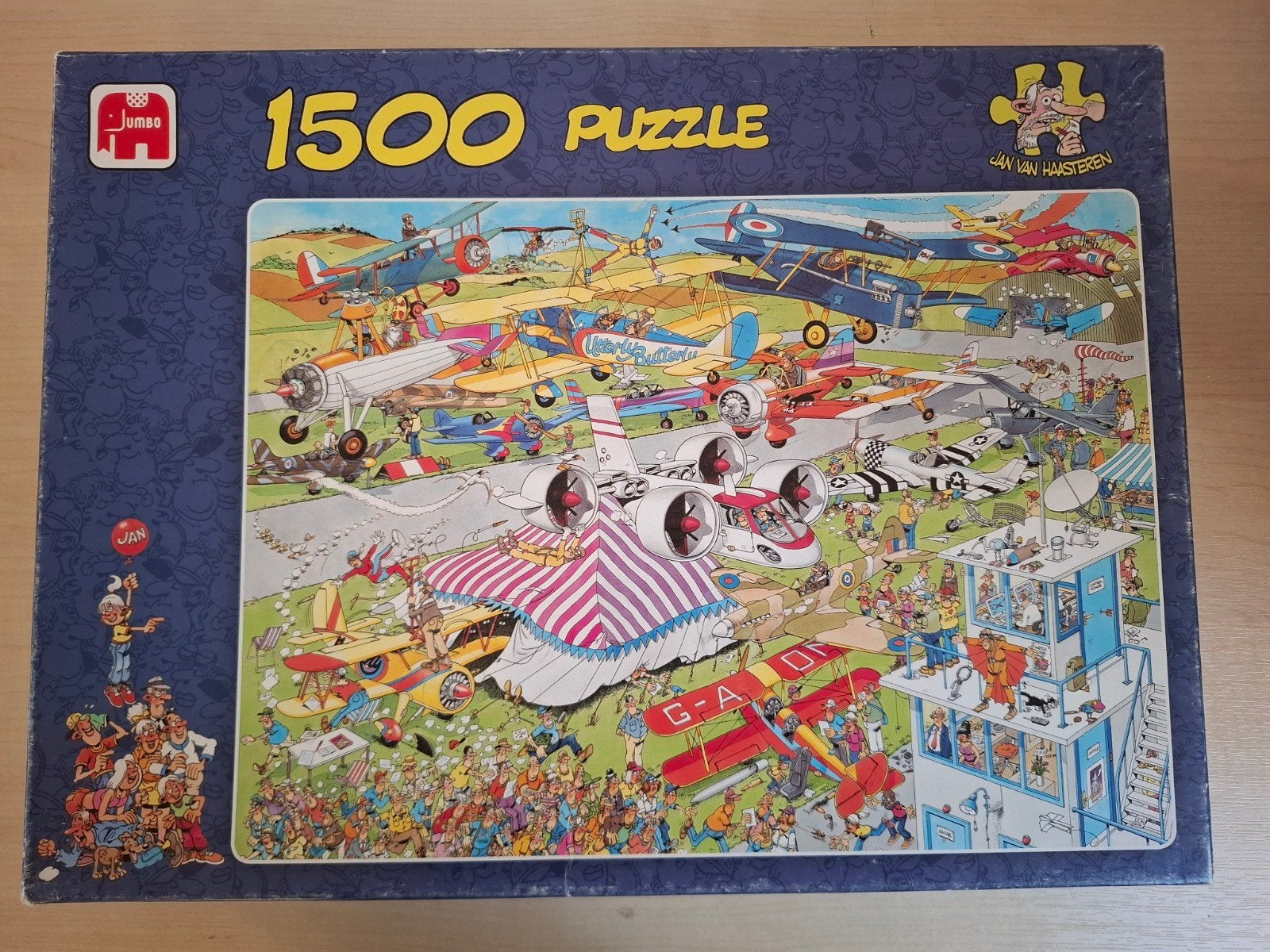 JvH 1500.  De vliegshow, Ophalen, 500 t/m 1500 stukjes, Gebruikt