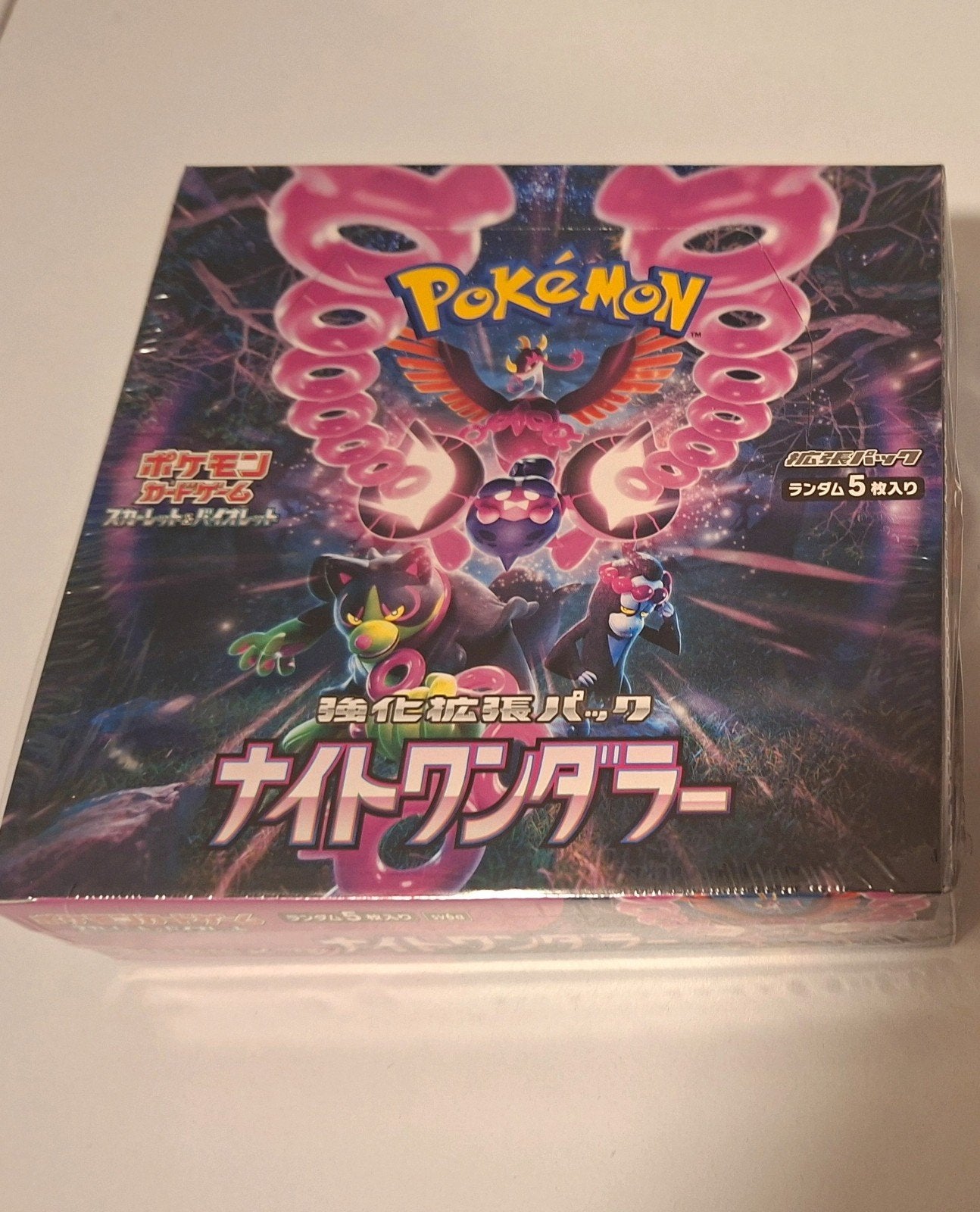Pokemon booster box Night Wanderer japanse kaarten, Ophalen of Verzenden, Nieuw, Boosterbox
