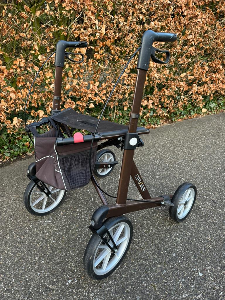 Rollator Rehasense Explorer XL 200 KG!!, Diversen, Ophalen, Opvouwbaar, Gebruikt