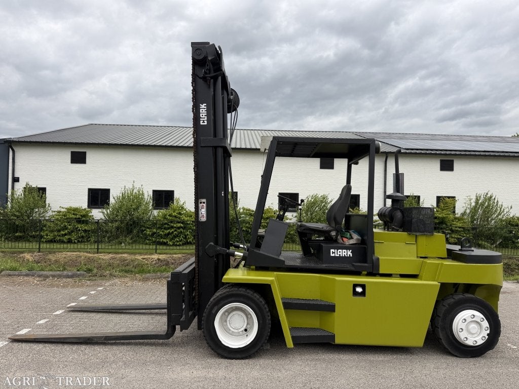 Clark 7.5 tonner diesel heftruck vorkversteller 7000uur, Info@vanbeurdenheftrucks.nl, Diesel, Heftruck, Ophalen of Verzenden
