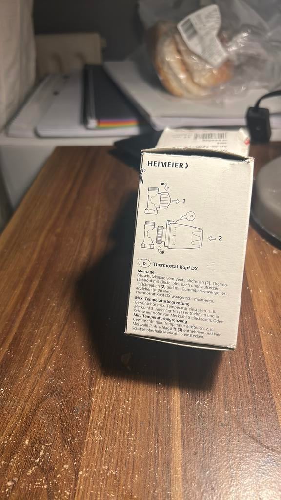 Heimeier thermostaat knop, Ophalen of Verzenden, Nieuw