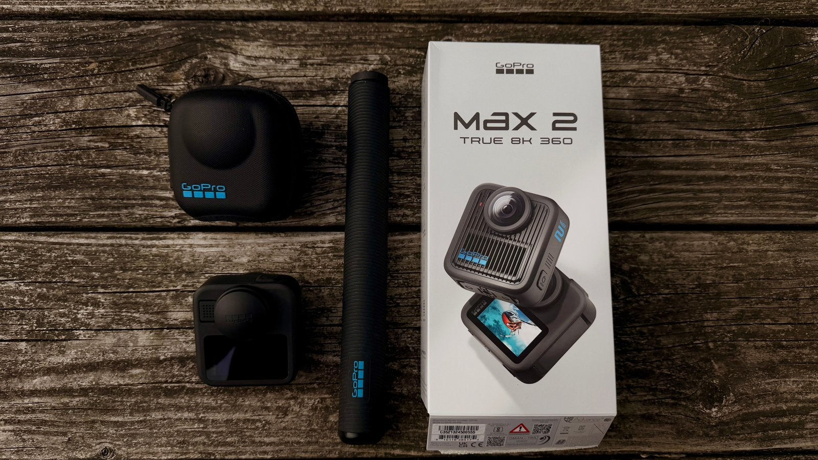 Foto 2 van GoPro Max 2 - 8K 360 camera met extension pole