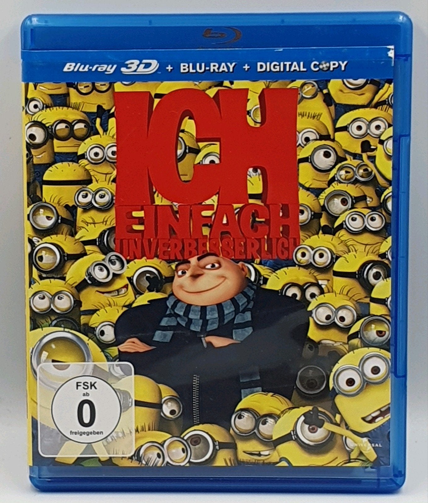 Verschrikkelijke Ikke - Blu-ray 3D + Blu-ray + Digital, Inclusief digitale kopie, Gebruikt, Alle leeftijden, Film