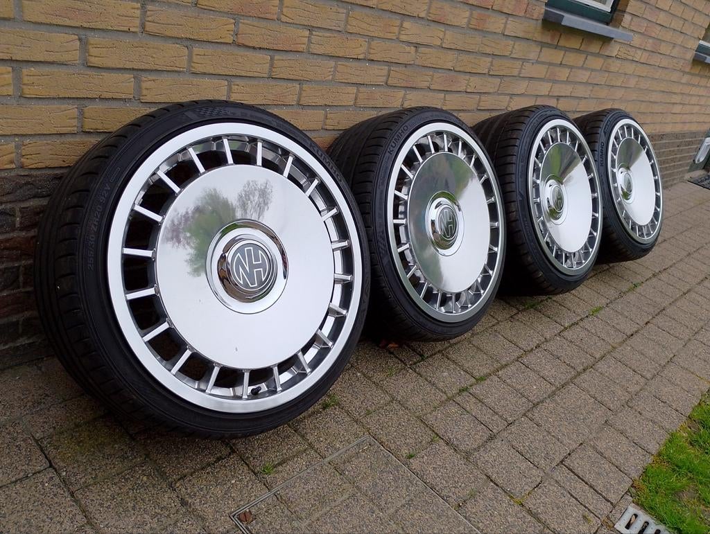 20 inch custom forged velgen met banden., Auto-onderdelen, Banden en Velgen, Ophalen, 255 mm, Banden en Velgen, 20 inch