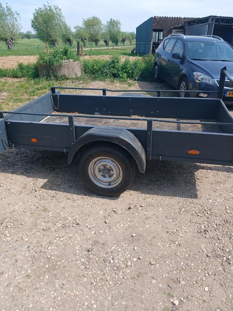 Tekoop  aanhanger, Ophalen