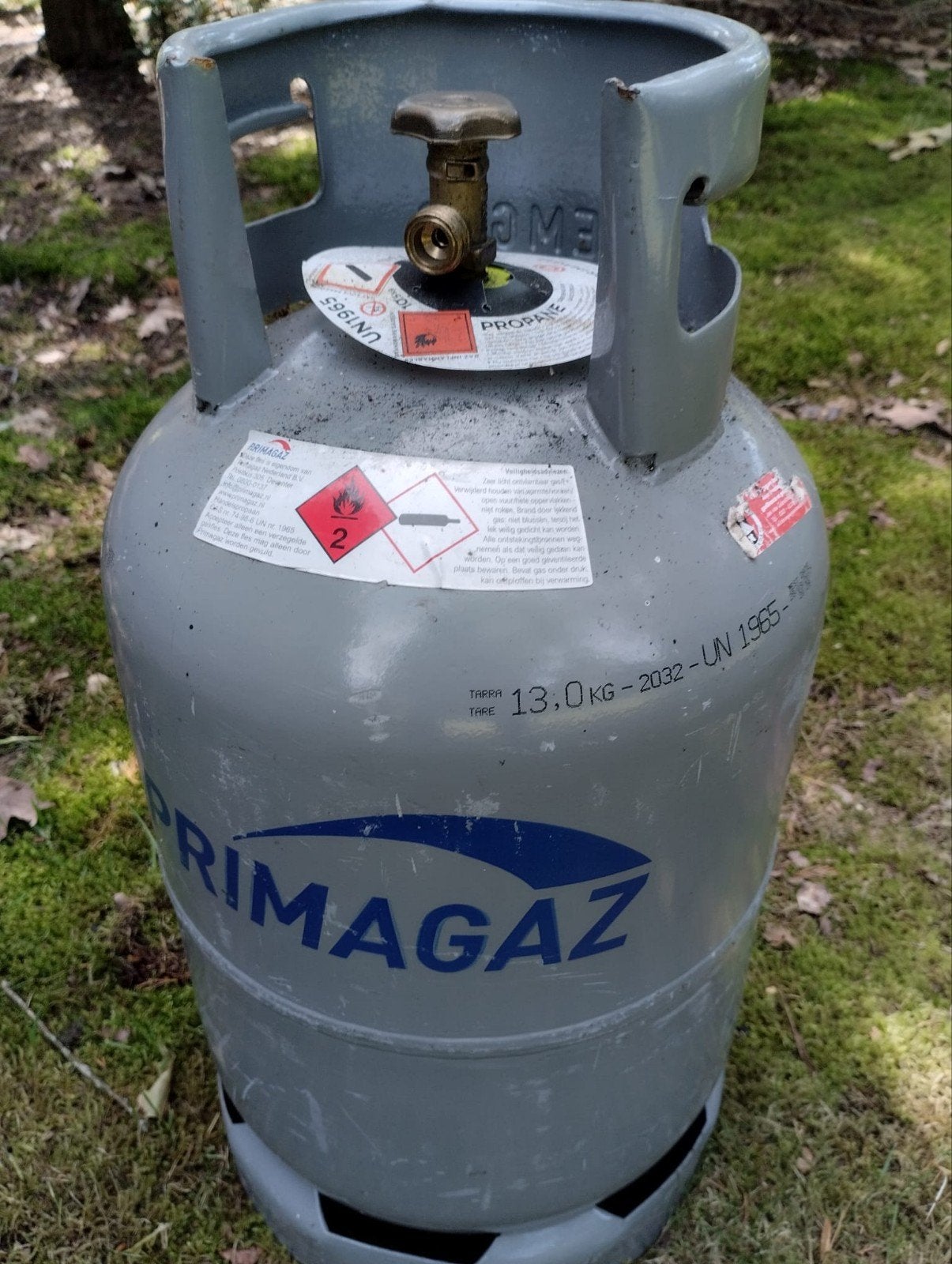 Primagas fles, Ophalen
