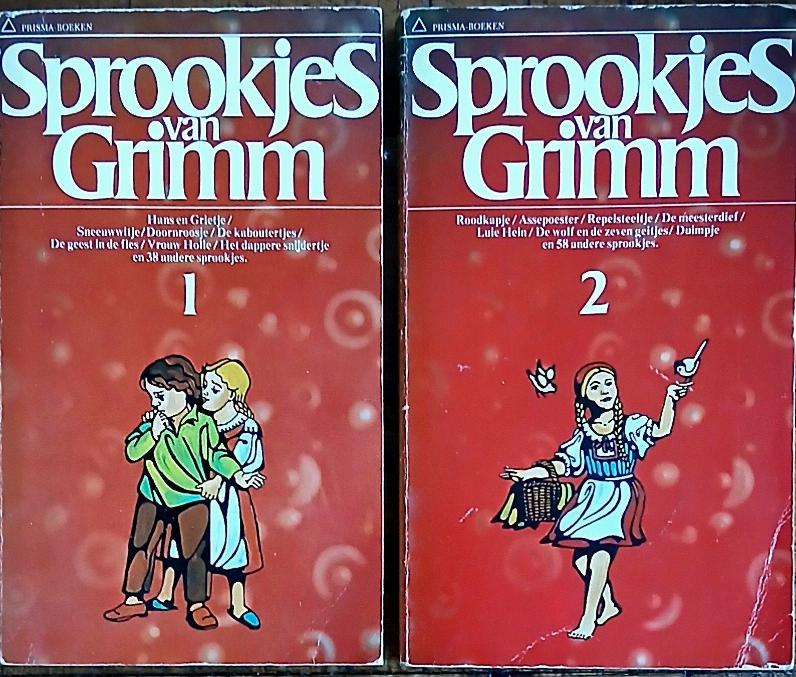 Sprookjes van Grimm - Deel 1 & 2 (Prisma Boeken), Boeken, Sprookjes en Fabels, Ophalen of Verzenden