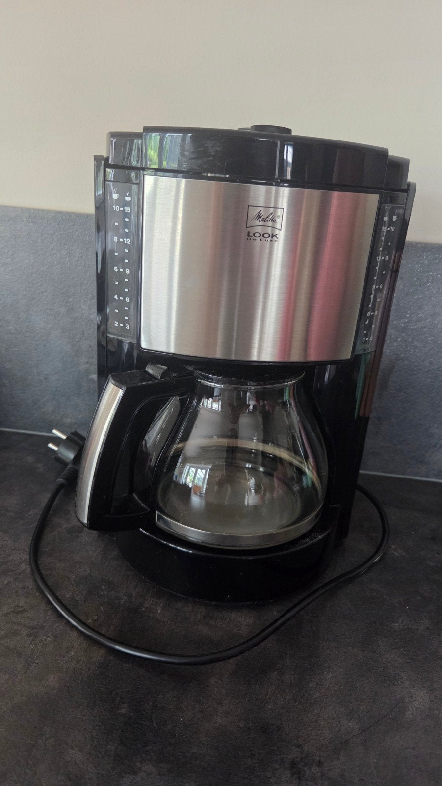 Melitta Look De Luxe koffiezetapparaat, Ophalen of Verzenden, Gebruikt