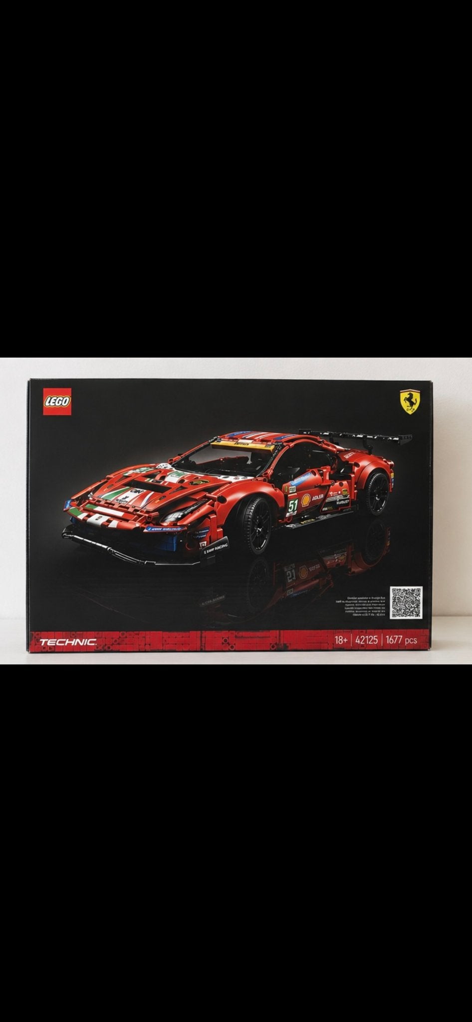 LEGO Technic Ferrari 488 GTE AF Corse #51 (42125), Ophalen of Verzenden, Nieuw