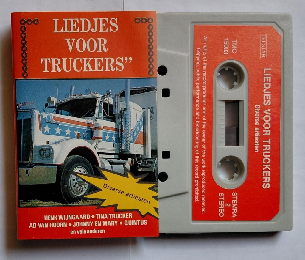 TMC  - 15003. Liedjes voor Truckers., Ophalen of Verzenden, Zo goed als nieuw, 1 bandje