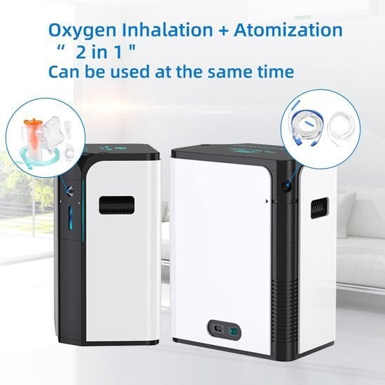 Draagbare zuurstofgenerator – Zuurstofconcentrator, Corvance B.V., Verzenden, Nieuw, Corvancebol@gmail.com