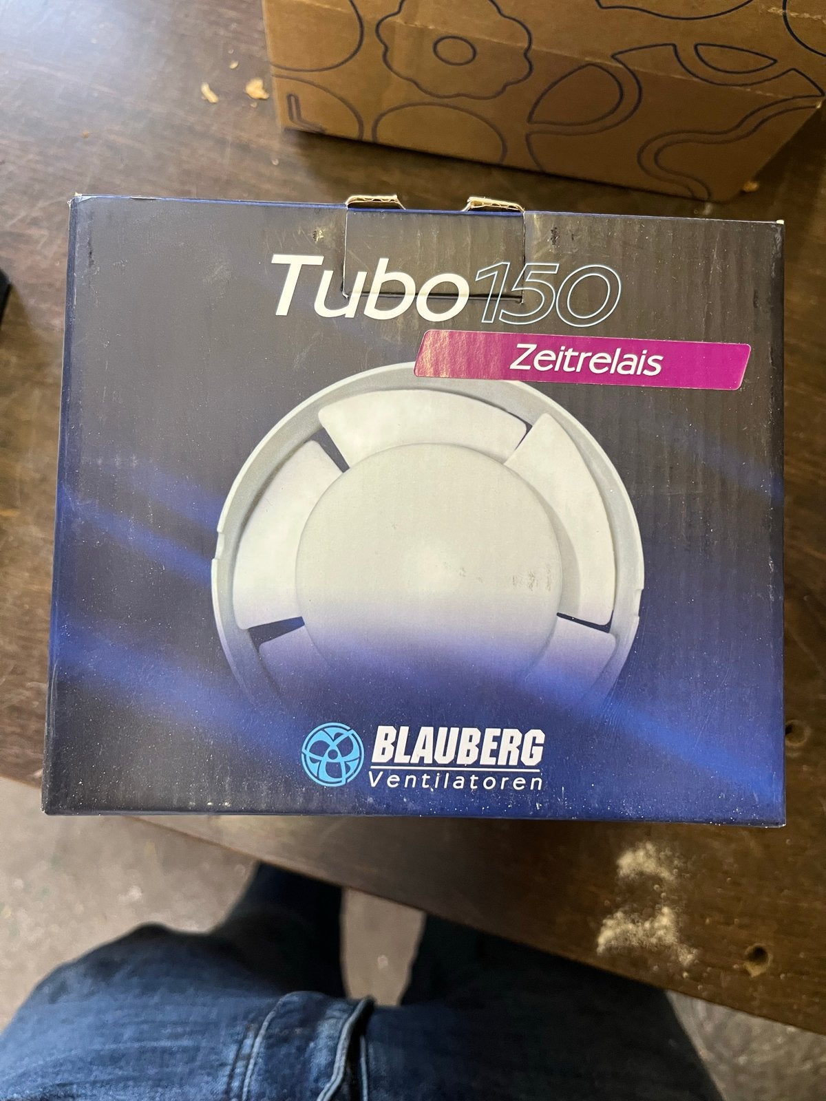 Blauberg Tubo 150 Ventilator - Nieuw in doos, Doe-het-zelf en Verbouw, Ventilatie en Afzuiging, Ophalen, Nieuw, Ventilator