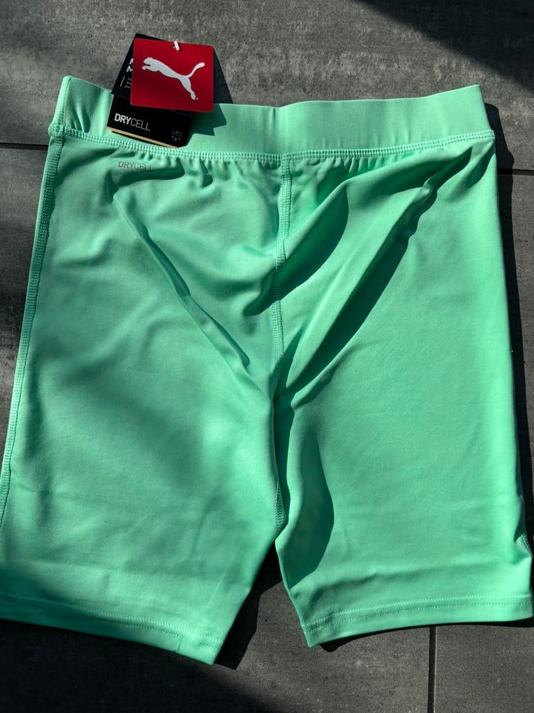 Puma sportbroek maat S nieuw, Nieuw, Ophalen of Verzenden, Maat 46 (S) of kleiner, Groen