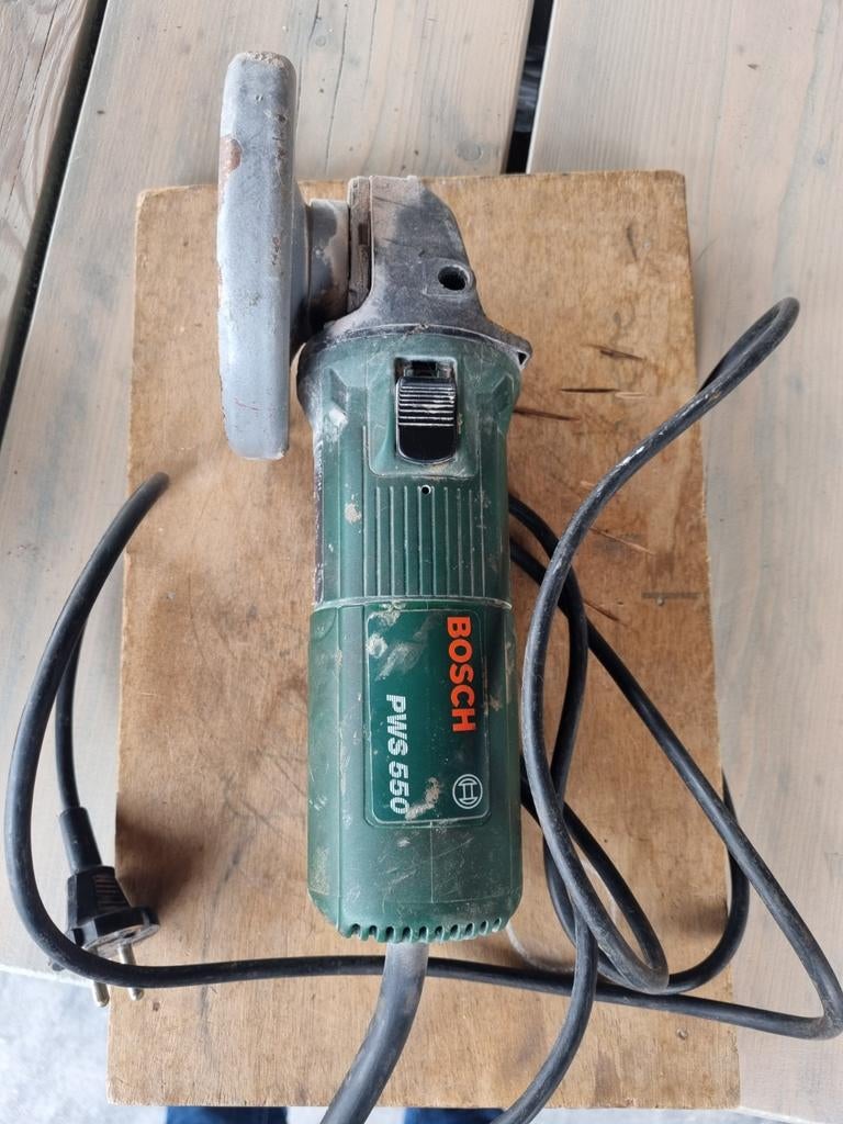Bosch PWS 550 Haakse Slijper - Gebruikt, Ophalen
