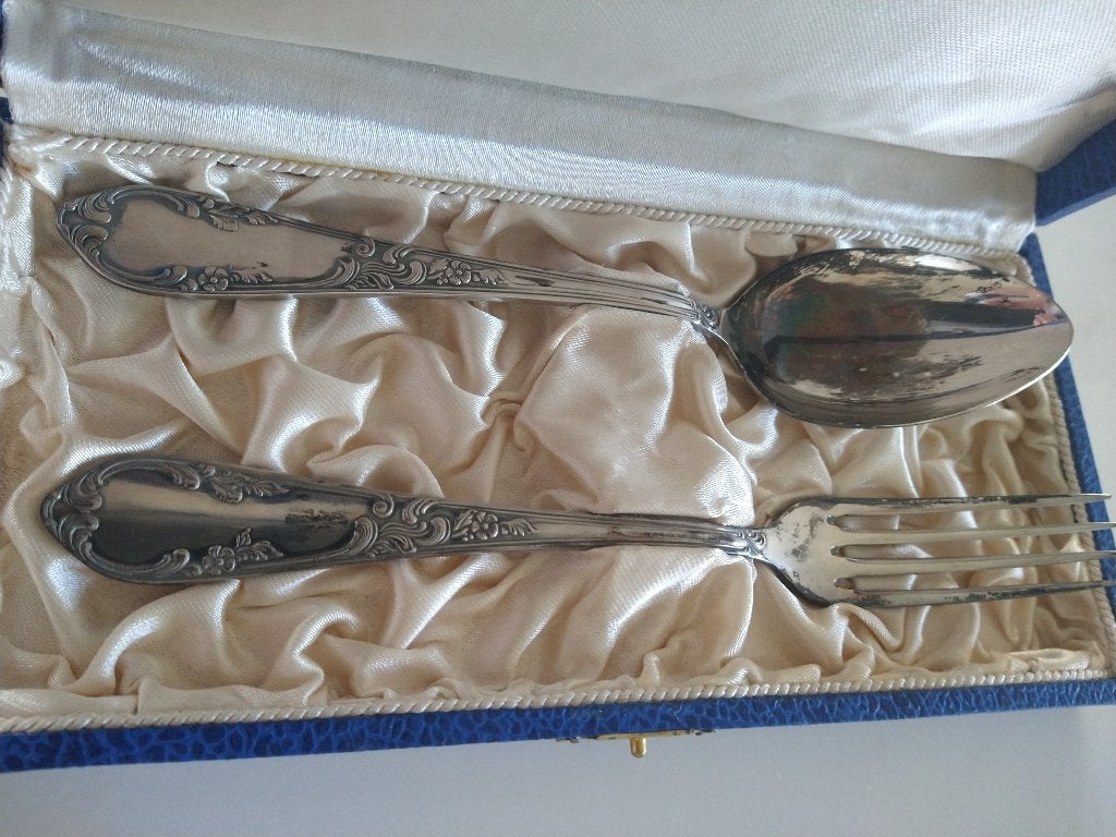 antiek zilver bestek, Antiek en Kunst, Ophalen of Verzenden