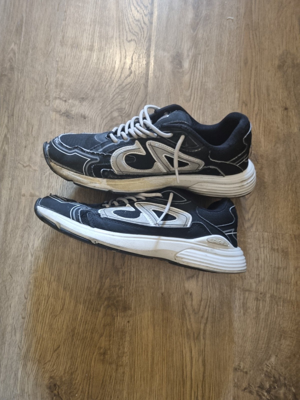 Dior B30 Sneakers Maat 43 - Gebruikt, Zwart, Ophalen of Verzenden, Sneakers of Gympen, Gedragen
