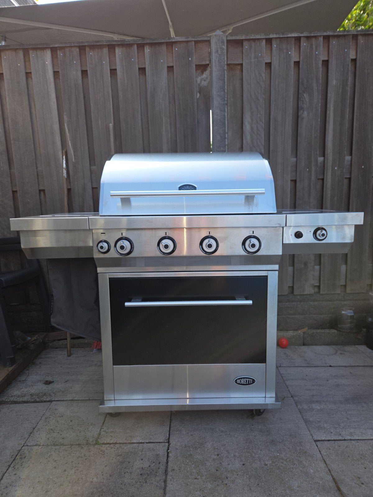 Boretti Maggiore Gasbarbecue, Ophalen, Gebruikt, Boretti