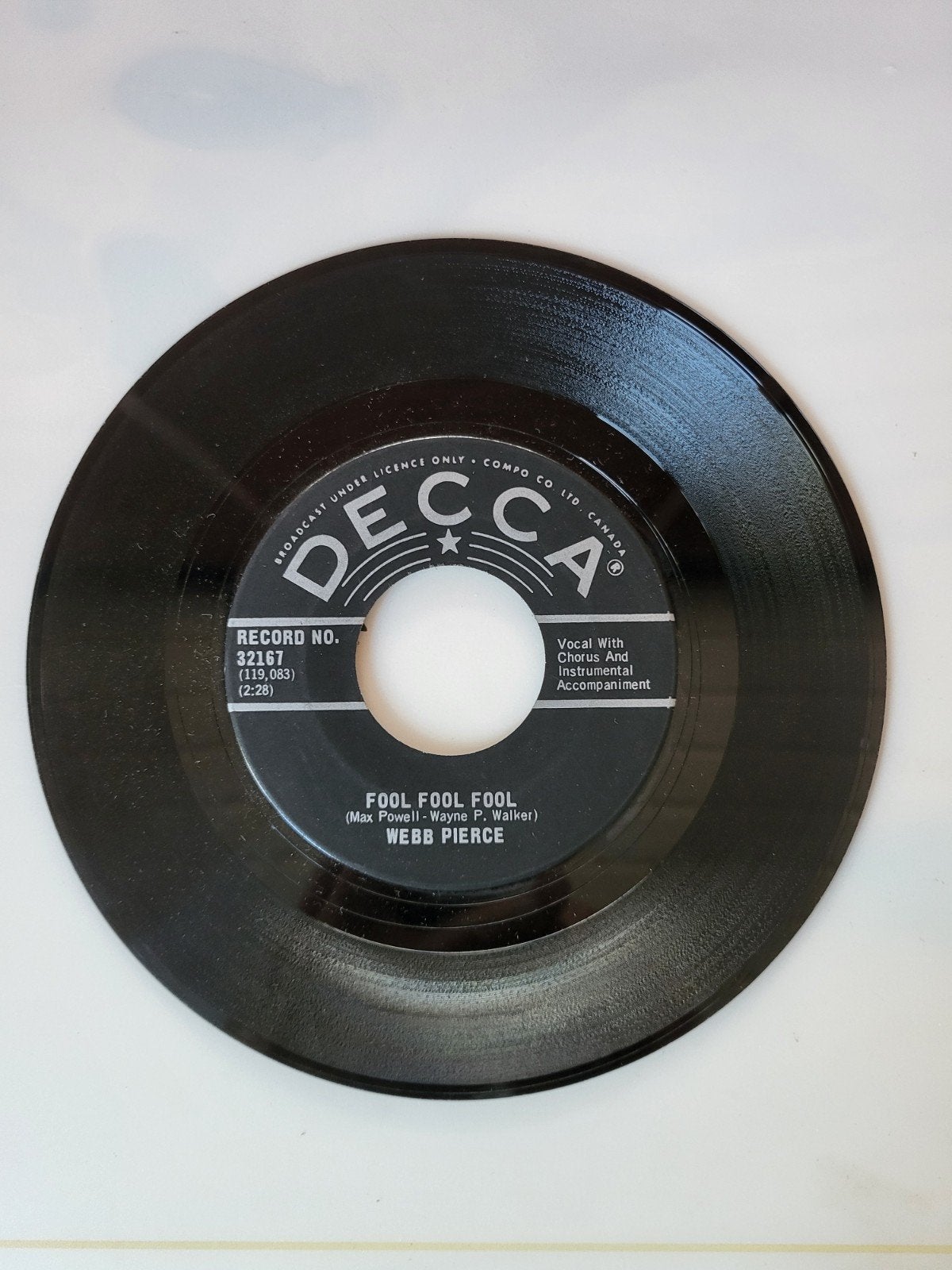 Webb Pierce (20), Ophalen of Verzenden, Gebruikt, 12 inch