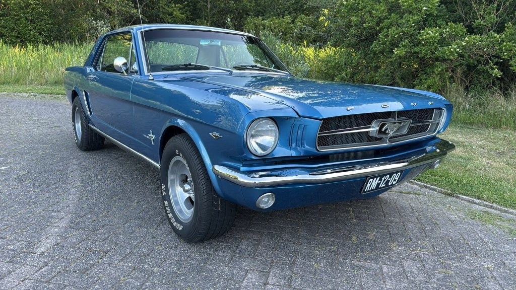 Ford Mustang 289 V8 1964½ Automaat, Automaat, Zwart, Blauw, Particulier
