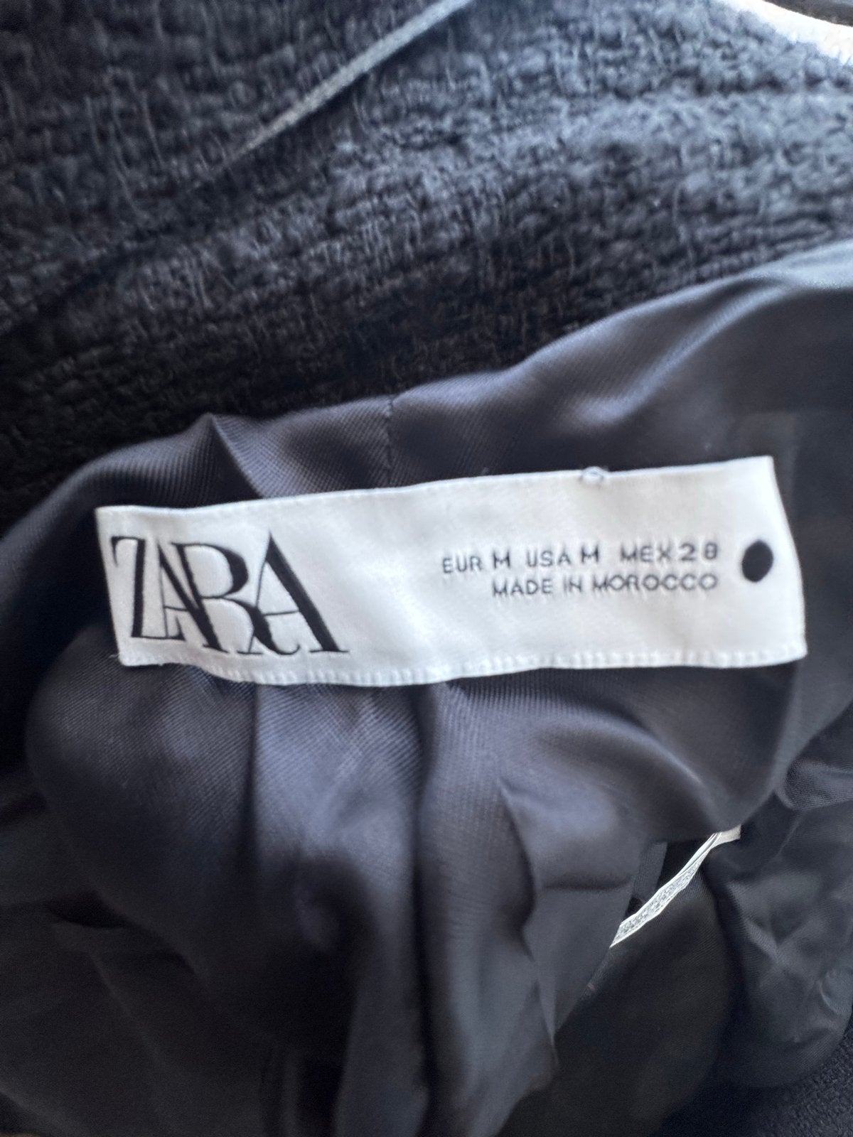 Nieuw prachtige colbert van Zara, maat M, Maat 38/40 (M), Zwart, Nieuw, Ophalen of Verzenden