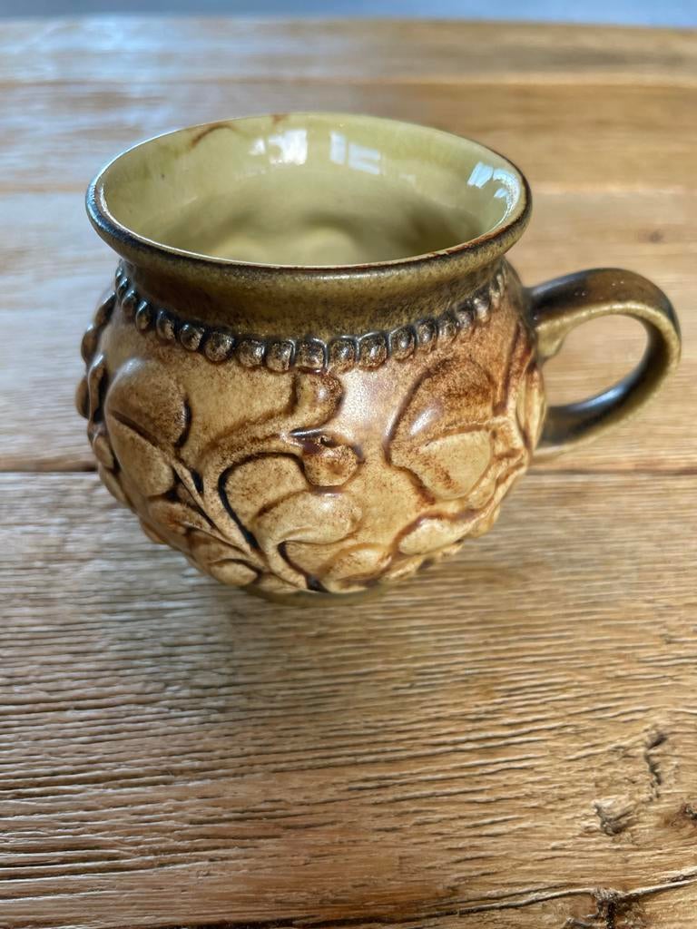 Vintage Jasba West Germany vaasje/mokje 5021-20, Ophalen of Verzenden