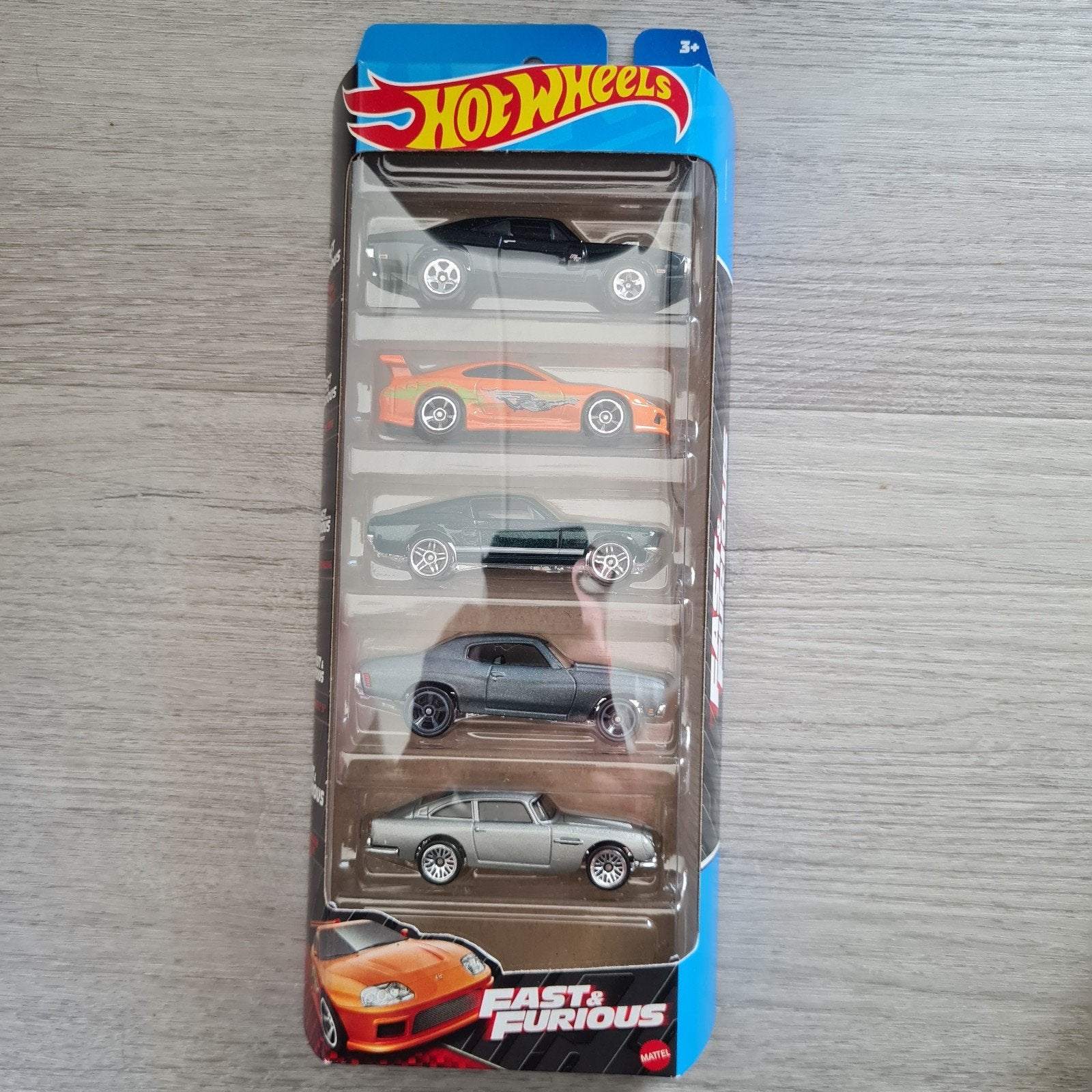 Hotwheels 1:64 Fast & Furious 5 pack, Ophalen of Verzenden, Nieuw, Auto