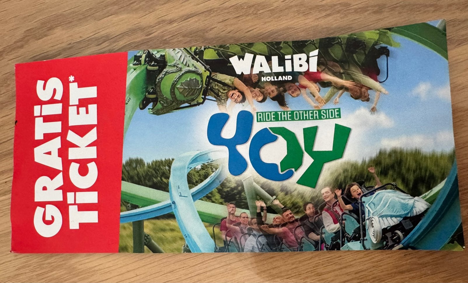 Walibi Ticket, Tickets en Kaartjes, Recreatie | Pretparken en Attractieparken, Eén persoon, Ticket of Toegangskaart